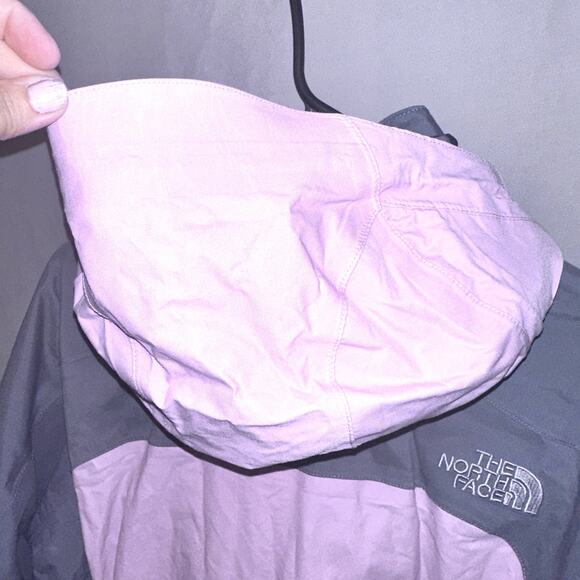 The North Face Varius Guide Hyvent Womens Medium Hooded Jacket Pink Gray - Picture 6 of 11